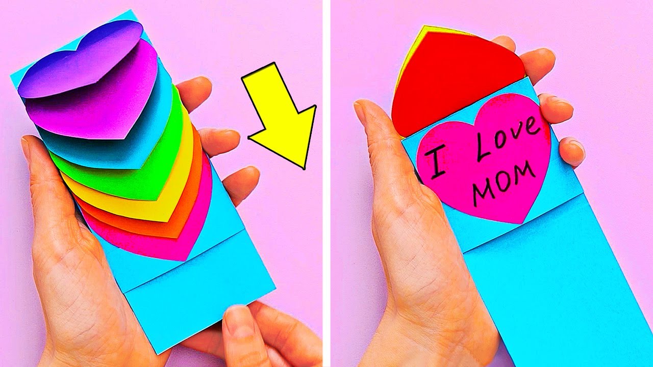 24 IDÉES MIGNONNES DE CARTE POUR LA FÊTE DES MÈRES