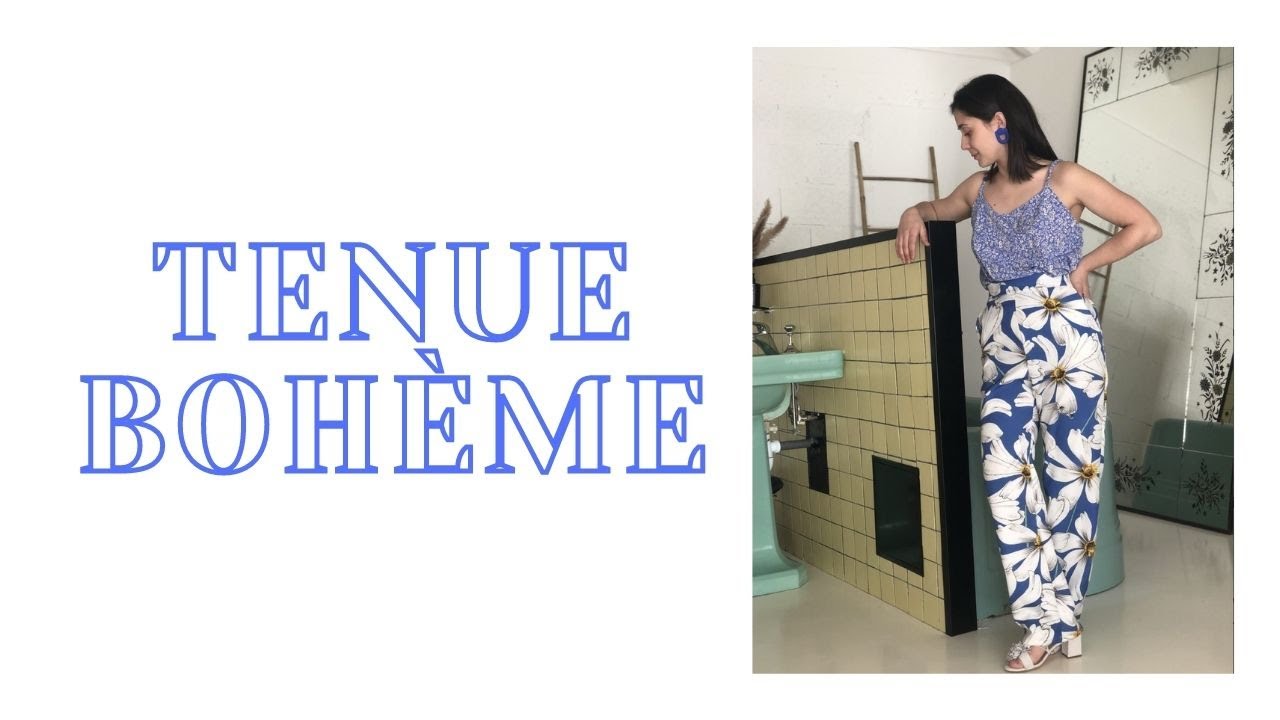 Look bohème femme -  Boheme Woman outfit /  La Mode de Mélissa