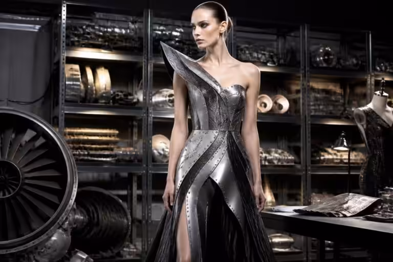 « Des stocks de grandes marques à mes créations : quand l’aéronautique inspire la haute couture »