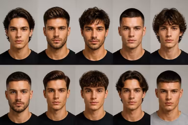 Quelle coupe de cheveux homme choisir selon son visage ?