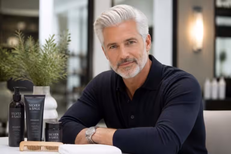 Cheveux blancs : les solutions pour homme à connaître