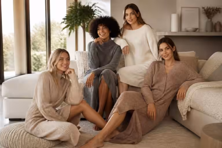 Robes en maille pour femme : confort et allure
